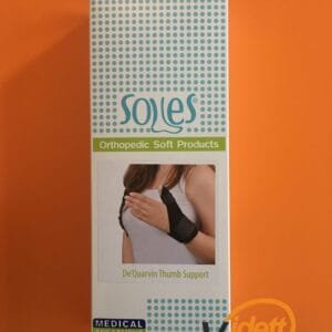 Soles 507 hüvelykujj rögzítő fém sínes