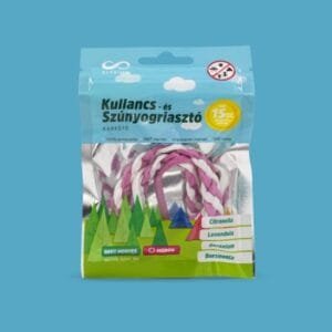 Szúnyog-és kullancsriasztó műbőr karkötő 1 db, 10 db-os kiszerelés